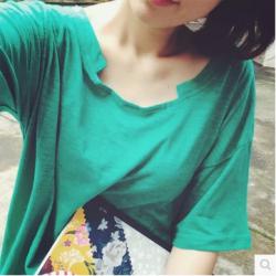 BLOUSES  เสื้อยืดแฟชั่น เสื้อผ้าสำหรับผู้หญิงแนววินเทจ casual  cotton t-shirt  fashion  korea  style