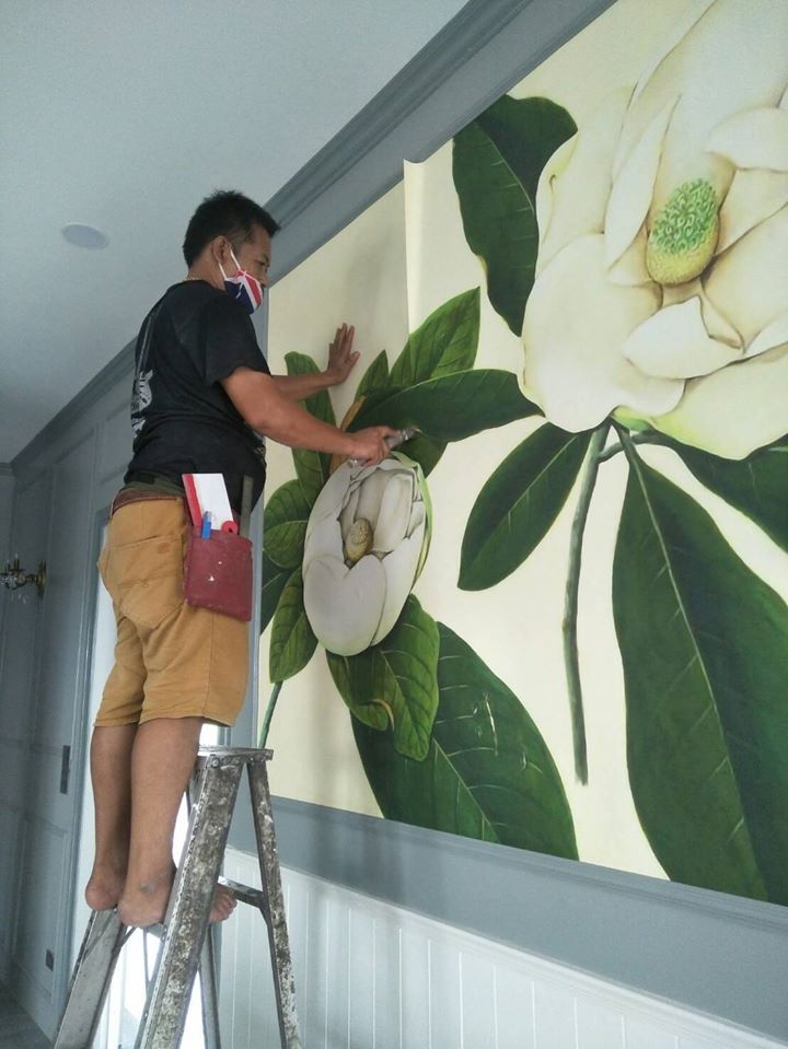วอลเปเปอร์ติดผนัง และ ขายส่ง วอลเปเปอร์ติดผนัง บริการติดตั้ง โดยช่างฝีมือ แถวรังสิต และ กรุงเทพ ปริมณฑล