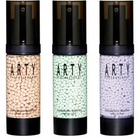 **พร้อมส่ง**ARTY Professional Complexion Modifier Brightening Make Up Base ปริมาณ 5 ml. เบสปรับสภาพสีผิว ที่ช่วยปรับผิวหน้าให้ดูสว่างกระจ่างในขึ้นทันที เป็นตัวช่วยที่ดีที่สุดในวันที่อดนอน ผิวอิดโรย ใบหน้าหมองคล้ำ ช่วยอำพรางรอยแดงจากสิวและเส้นเลือดฝอย เนื