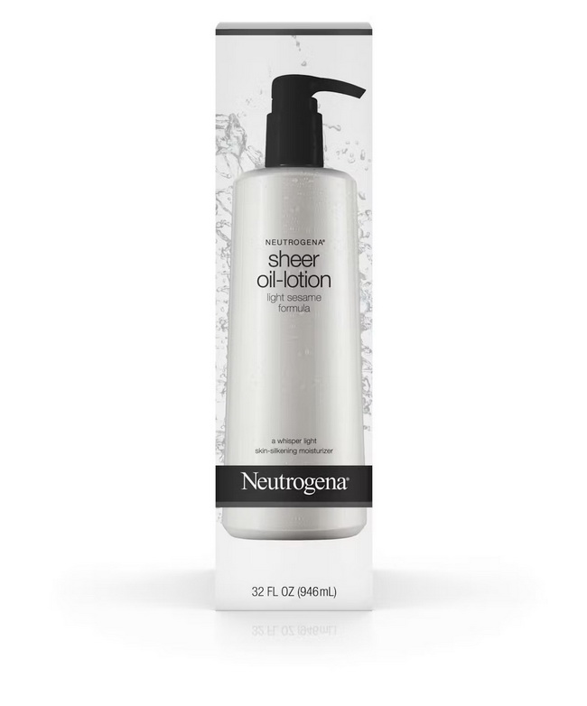 Neutrogena Body Lotion Light Sesame Formula Limited Edition 946 ml. นำเข้าจากอเมริกา นูโทรจีน่า โลชั่นบำรุงผิวสูตร Light Sesame Formula ผิวนุ่มชุ่มชื้น เนียนนุ่มน่าสัมผัส สัมผัสได้ถึงความแตกต่าง จากส่วนผสมของโลชั่นและน้ำมันงา โลชั่นเนื้อบางเบา