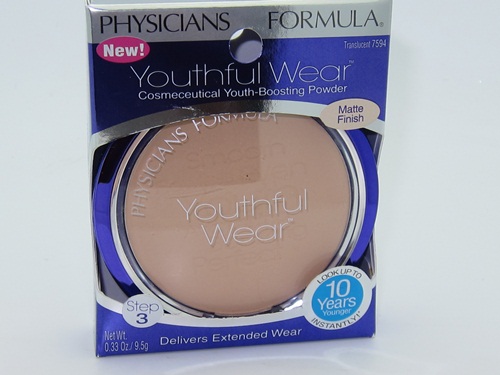 **พร้อมส่ง**Physicians Formula Youthful Wear Cosmeceutical Youth-Boosting Powder Matte Finish, Translucent  (สูตรเนื้อแมท) มหัศจรรย์กับแป้งลดอายุ ดูเด็กลง 10 ปี ว้าวๆ!! แป้งโปร่งแสงใช้ได้ทุกสีผิว ช่วยให้ใบหน้าดูเด็กลง เพียงใช้ 3 สัปดาห์ ริ้วรอยจะจางลง ผิว