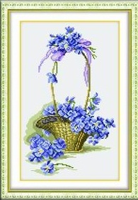 Flower basket (ไม่พิมพ์/พิมพ์ลาย)