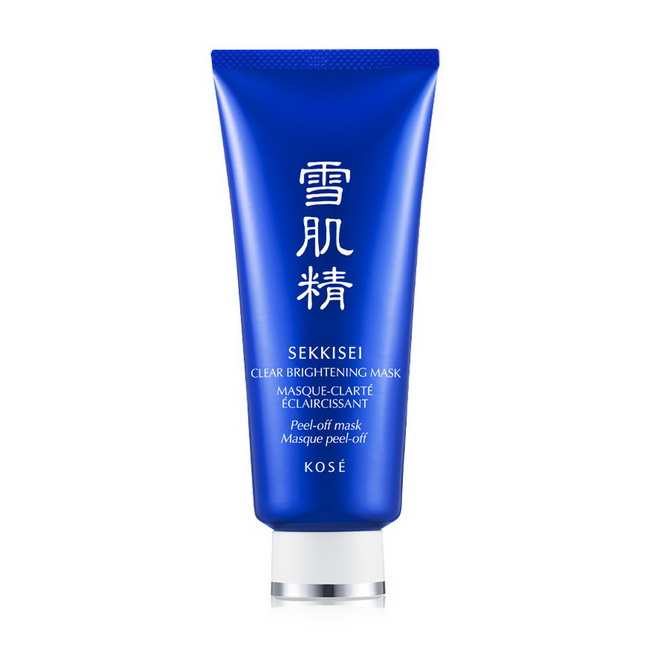 Kose Sekkisei Clear Whitening Mask 76ml. มาส์กดำสูตรใหม่ ปรับปรุงประสิทธิภาพในการฟื้นฟูสภาพผิวให้มากยิ่งขึ้น ด้วยส่วนผสมจากสมุนไพรธรรมชาติหลายชนิด ช่วยขจัดสิ่งสกปรกและสิวเสี้ยน กระชับรูขุมขนให้เล็กลง ผิวหน้าสะอาดหมดจด ผิวเปล่งปลั่งขาวกร