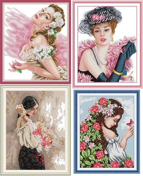 Beauty Ladies (ไม่พิมพ์/พิมพ์ลาย)