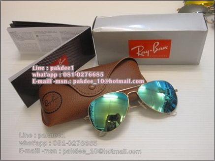 แว่นตากันแดด  Ray Ban Top UV Protection 100% งานเกรดดีที่สุดคะ งาน Mirror เกาหลี ป้องกัน UVA/UVB 