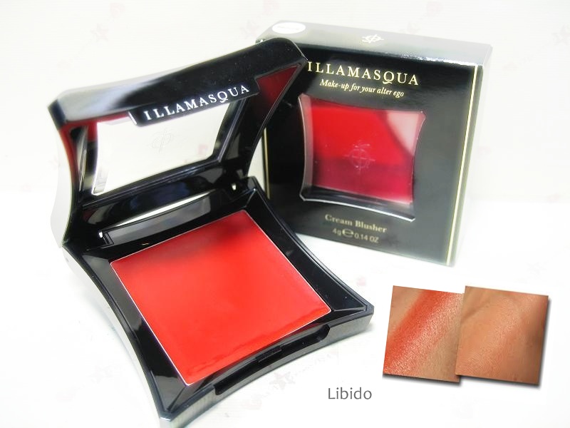 **พร้อมส่ง**ILLAMASQUA Cream Blusher #Libido สีแดงอมส้ม อิลลามาสก้า บลัชออนเนื้อครีมสุดฮิต กระแสจากการรีวิววของโมเมค่ะ สีสวย เนื้อแน่น เม็ดสีเต็ม ใช้ทาได้ทั้งปาก ตาแก้ม ไม่กระจุกเป็นคราบค่ะ