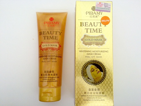 Pibamy Beauty time Gold mask เจลมาส์กหน้าทองคำ 24K เจลมาร์คหน้าทขาวใสผสมทองคำ 24K สุดฮอต เห็นผลตั้งแต่ครั้งแรกที่ใช้  คุณสมบัติชั้นเลิศในการฟิ้นฟู และบำรุงผิวหน้าให้แลดูอ่อนเยาว์อยู่เสมอ