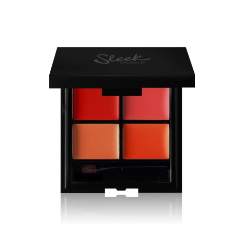 **พร้อมส่ง**Sleek Lip 4 Lipstick Palette # 859 Siren  ลิปพาเลทใหมล่าสุด 4 สีโทนสีส้มสุดเปรี้ยว