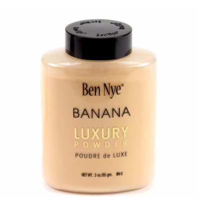 *พร้อมส่ง*Ben Nye Banana Luxury Powder ใหญ่ 3 oz. / 85 gm. แป้งฝุ่นผสมรองพื้นโทนสีเหลือง สำหรับสาวเอเชีย ใช้ในการเซ็ตรองพื้นให้ติดทนนานยิ่งขึ้น ผิวหน้าเรียบเนียนดูเป็นธรรมชาติ หรือเลือกใช้เป็นไฮไลท์เพื่อให้ใบหน้าแลดูมีมิติมากยิ่งขึ้น สีนี้จะออกเฉดเหลือง เ