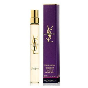 Yves Saint Laurent Manifesto for Women EDP 10ml. (พร้อมกล่อง) น้ำหอมที่ผู้หญิงพูดถึงมากที่สุด กลิ่นดอกไม้ เช่นไม้จันทน์ วนิลาและมัสค์ ยังมีอื่นๆ อีกมากมาย เหมาะสำหรับสาวรักความอิสระ บางเบา สดชื่นและหรูหรา กลิ่นอันหอมหวนของน้ำหอมตัวนี้บ่งบอกถึง