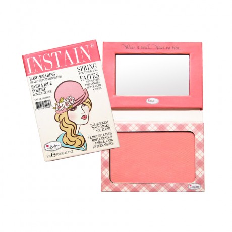 **พร้อมส่ง** The Balm INSTAIN Long-Wearing Staining Powder Blush #Argyle สีนู้คชมพู บลัชออนคอลเลคชั่นใหม่จาก The Balm ที่จะช่วยเนรมิตพวงแก้มของคุณให้สวย โดดเด่นกว่าใคร พร้อมสีที่ติดทนนานตั้งแต่เช้าจรดเย็น สมกับสโลแกน ปัดเช้า เย็นฉ่ำ นานกว่า 8 