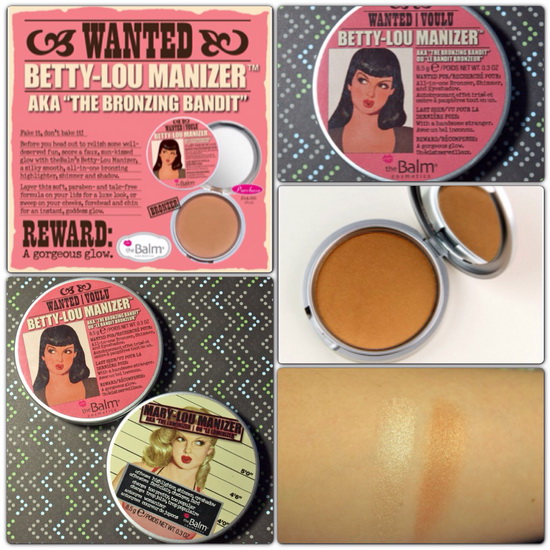 **พร้อมส่ง**The Balm Betty-Lou Manizer 8.5g.บรอนเซอร์ตัวใหม่ล่าสุด ที่คุณโมเมเลือกใช้ สามารถใช้ปัดเป็นบลัชออนได้ สำหรับคนที่ชอบแนวสีแทนยอดนิยมกับการทำเฉดดิ้งให้หน้าเล็กเรียวและเพิ่มสันจมูกให้โด่งได้โดยไม่ต้องศัลยกรรมสีน้ำตาลวิ้งนิดๆ เพื่อให้ผิวดูสุขภาพดีย