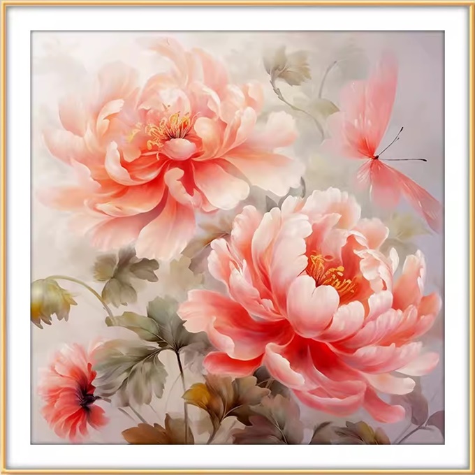 Rich peony (พิมพ์ลาย)