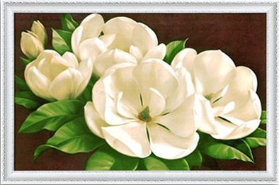 Gardenia flower (พิมพ์ลาย)
