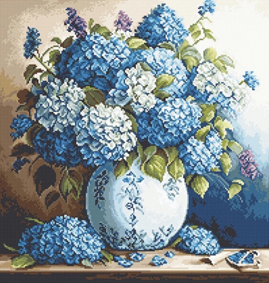 Hydrangea (ไม่พิมพ์/พิมพ์ลาย)