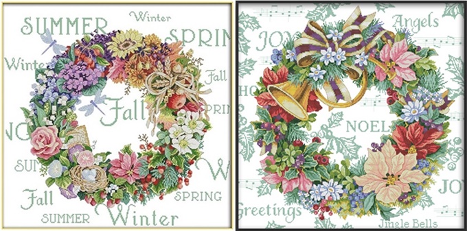 Wreath (ไม่พิมพ์/พิมพ์ลาย)
