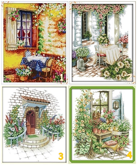 Garden corner (เดี่ยว/ชุด)(ไม่พิมพ์/พิมพ์ลาย)