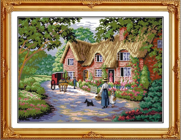 Village life (ไม่พิมพ์/พิมพ์ลาย)
