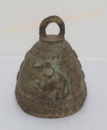 R106 ระฆัง ทองเหลืองโบราณ Antique Bronze Bell