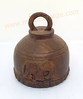 R107 ระฆัง ทองเหลืองโบราณ Antique Bronze Bell