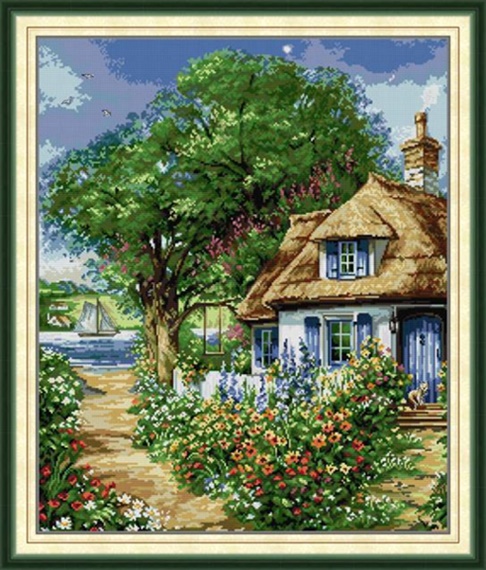 Garden hut (ไม่พิมพ์/พิมพ์ลาย)