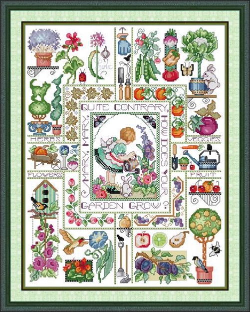 Mary's Garden (ไม่พิมพ์/พิมพ์ลาย)