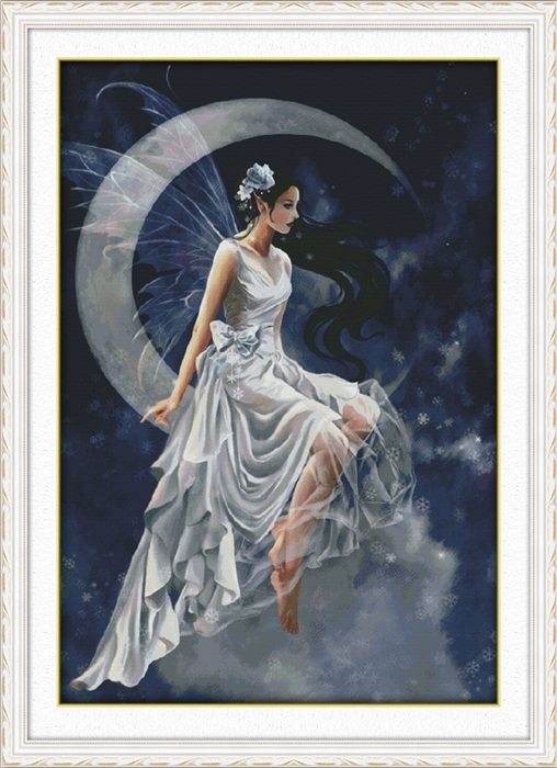 The moon fairy (ไม่พิมพ์/พิมพ์ลาย)