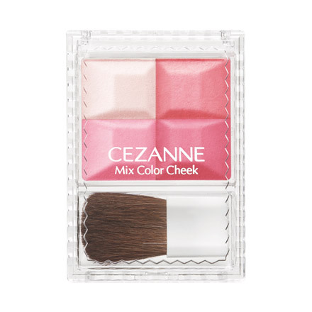 **พร้อมส่ง**ใหม่ล่าสุด CEZANNE MIx Color Cheek #01 Pink บรัชออนสีสวยประกายวิ้งๆ บรัชออน 3 สีและไฮไลท์ 1 สีในตลับเดียวให้สาวๆได้เบลนสีได้ตามชอบใจ บรัชออนผสมชิมเมอร์เนื้อละเอียดขับพวงแก้มให้เปล่งประกายมีชีวิตชีวา สีสันระเรื่อแต่เปล่งประกายคมชัด ติดทนนานทำให