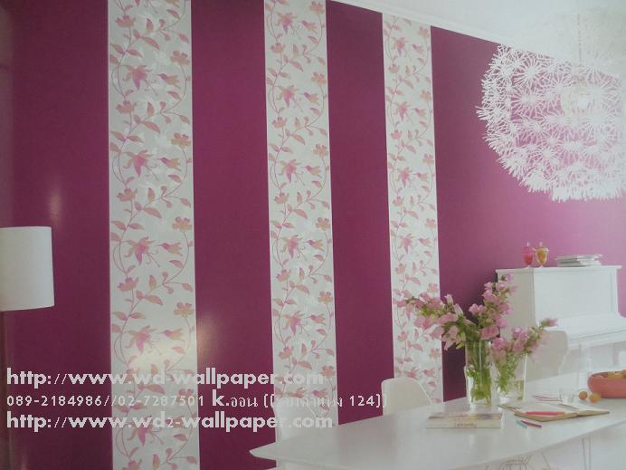 wd2 วอลเปเปอร์ลายวินเทจ-ดอกไม้-คลาสสิค