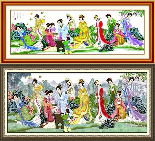 Twelve Beauties (พิมพ์ลาย)
