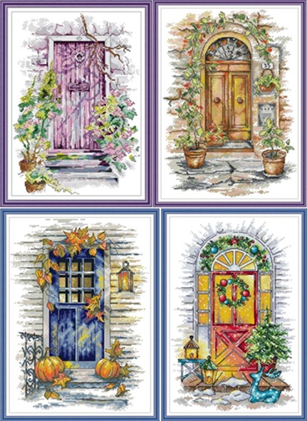 Door of season (ไม่พิมพ์/พิมพ์ลาย)