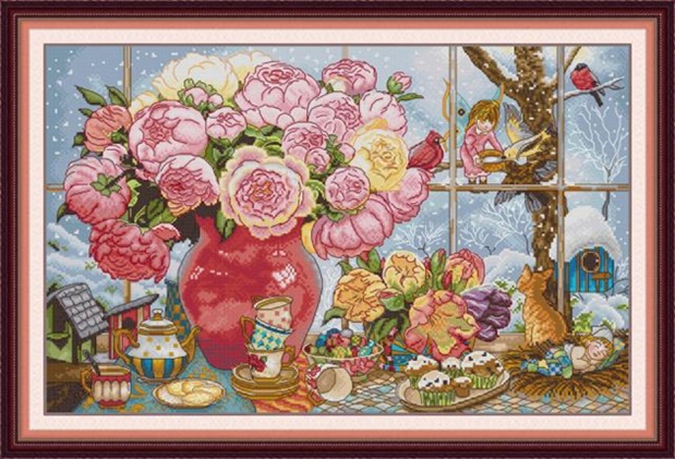 Peonies and Elves (ไม่พิมพ์/พิมพ์ลาย)