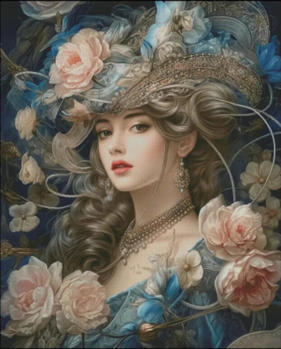 British girl (พิมพ์ลาย)