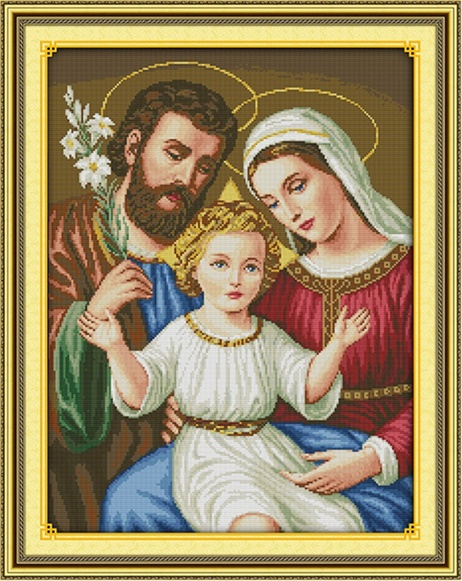 Jesus family (ไม่พิมพ์/พิมพ์ลาย)