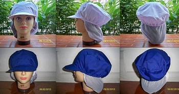 ขายส่งหมวกแก๊ปผ้าล้วนเสริมตาข่ายเก็บผม หมวกพนักงานฝ่ายผลิต,ขายหมวกพนักงานในไลน์ผลิต,ขายส่งหมวกตาข่าย ,หมวกผ้าตาข่ายล่าง, หมวกผ้าโทเร , หมวกโรงงาน  093-632-6441  หมวกแก๊ปผ้าล้วน