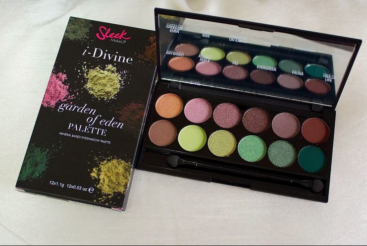 **พร้อมส่ง SLEEK i-Divine Palette #447 Garden of Eden อายแชโดว์สีสวยเนื้อประกายชิมเมอร์โทนสีเขียว น้ำตาลทองธรรมชาติ เม็ดสีแน่นๆ ให้สีชัด ติดทนนาน  