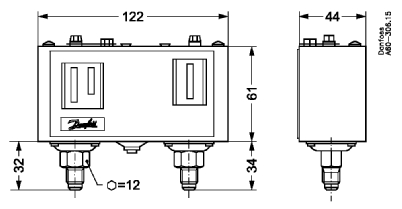 KP15 Pressure Switch