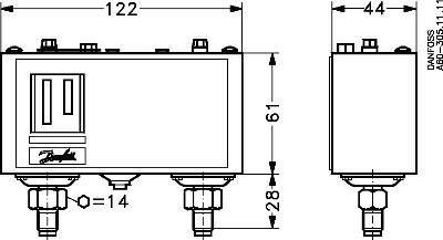 KP15A Pressure Switch