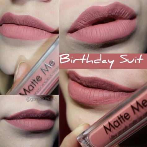 **พร้อมส่ง Sleek Matte Me Ultra Smooth Matte Lip Cream 6 ml. #436 Birthday Suit ลิปกลอสเนื้อแมท สีสวยชัด ติดทน ไม่ตกร่อง เหมือนกลอสแมททั่วไป สีจะออกโทนชมพูนู๊ด ใช้ได้ทุกวัน ไม่ให้หน้าดูโทรม ลิปสติกชนิดน้ำเนื้อแมท กลบสีปากได้ดี ไม่ตกร่อง เนื้อสีแน่นได้คุณภ