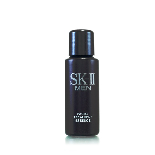 SK-II MEN Facial Treatment Essence 10 ml  เอสเซ็นส์เข้มข้นที่ได้รับการยอมรับจากคนทั่วโลก ด้วยส่วนผสมของ Miracle Water ช่วยให้ผิวดูเรียบเนียน เพิ่มความกระชับ ฟื้นบำรุงและลดเลือนริ้วรอย เพิ่มความกระจ่างใสและลดเลือนจุดด่างดำ