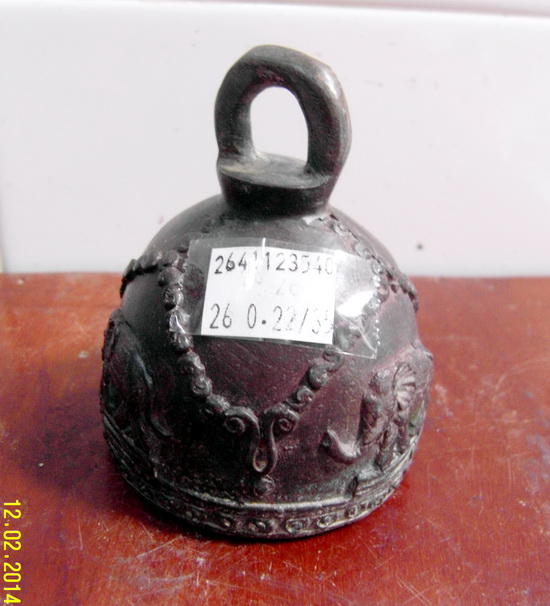 R066 ระฆัง ทองเหลืองโบราณ Antique Bronze Bell