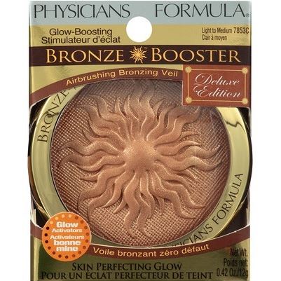 **พร้อมส่ง**Physicians Formula Bronze Booster Glow-Boosting Airbrushing Bronzing Veil Deluxe Edition, Light to Medium บรอนซ์เซอร์เนื้อโกล์วๆ เพิ่มมิติให้ใบหน้า ทั้งเรียวเล็ก และดูมีมิติ ให้ผิวดูใสเป็นธรรมชาติมากยิ่งขึ้นคะ