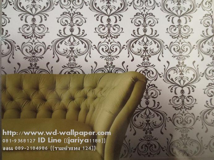 wd2 วอลเปเปอร์ติดผนังลายหลุยส์