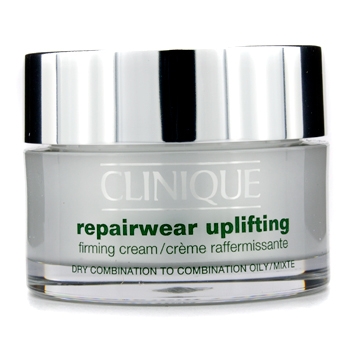 CLINIQUE Repairwear Uplifting Firming Cream 15 ml. ผลิตภัณฑ์เนื้อเจลครีมซึมสู่ผิวอย่างรวดเร็ว ช่วยให้ผิวนุ่มนวลและดูกระชับเรียบเนียน เป็น moisturizer ที่ให้ความชุ่มชื้นแก่ผิวระหว่างวัน มีประสิทธิภาพในการปกป้องผิวที่สมบูรณ์แบบที่สุด จากปัจจัยหล