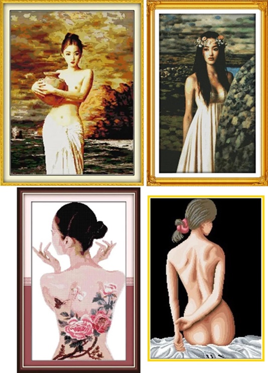 Beauty woman (ไม่พิมพ์/พิมพ์ลาย)