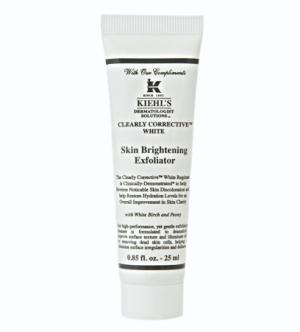 Kiehl's Clearly Corrective White Skin Brightening Exfoliator ขนาดทดลอง 25ml.  ครีมขัดผิวหน้าที่ออกมาแก้ไข และลดจุดบกพร่องของปัญหาผิว สครับผิวที่อ่อนโยน พร้อมเผยผิวใหม่ให้สว่างใส เหมาะสำหรับผิวผสมและผิวมัน แนะนำคะ การทำความสะอาดระดับดีมากค