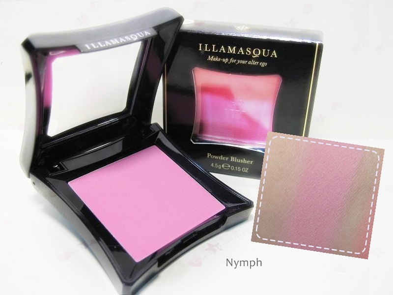 **พร้อมส่ง**ILLAMASQUA Powder Blusher #Nymph สีชมพูนม อิลลามาสก้า บลัชออนสุดฮิต กระแสจากการรีวิวของโมเมค่ะ บลัชเนื้อแน่น สีสวย ติดทน คุณภาพดี สีไม่เพี้ยน 