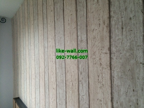 ผลงานวอลเปเปอร์ติดที่ คอนโดย่าน บางนา เดอะ นิช โมโน