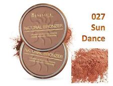 **พร้อมส่ง Rimmel Natural Bronzer # # 027 Sun Dance สีน้ำตาลเข้มประกายชิมเมอร์ทอง บรอนเซอร์ยอดนิยม เนื้อเนียนละเอียด ใช้ทำเป็นเฉดดิ้งให้ใบหน้าเรียวได้รูป ดูมีมิติ หรือใช้ปัดแทนบลัชออนโทนน้ำตาลอ่อนๆ  มีประกาย shimmer นิดๆ ค่ะ  