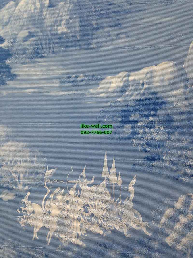 วอลเปเปอร์ติดผนัง ลายรามเกียรติ์